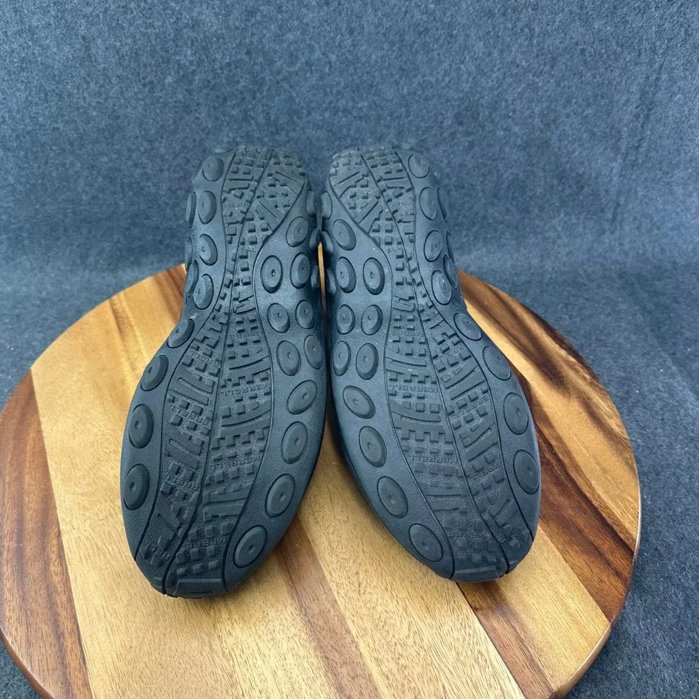 Merrell Shoes Mens 12 Jungle Moc Leather 2 Black J17199 Slip On Loafers